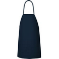 F5 Navy Blue Everyday Cover Up Bib Apron w/ No Pockets (33"x29")